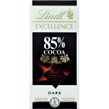 LINDT TABLETA EXCELLENCE 85% 100 GRS