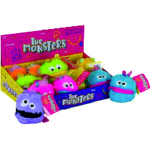 PELUCHES FUNNY MONSTER 12 UDS