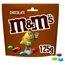 M & M CHOCOLATE 125G 1UDS