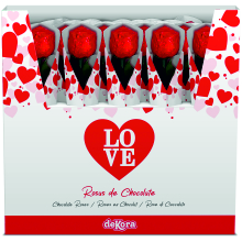 ROSAS DE CHOCOLATE 18GR DIAMOND 23UDS