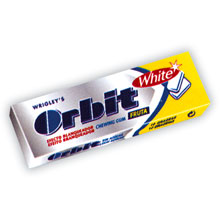ORBIT WHITE FRUTA 30 UDS
