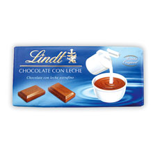 CHOC.LECHE EXTRAFINO LINDT 125 GRS